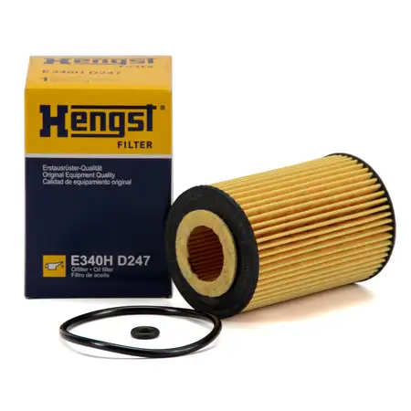 HENGST E340HD247 &Ouml;lfilter AUDI A3 A4 A6 SEAT SKODA VW Golf 7 1.6/2.0 TDI