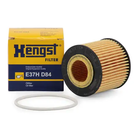 HENGST E37HD84 &Ouml;lfilter SEAT Ibiza 3 4 SKODA Fabia 1 2 VW Fox Polo 1.2 54-75 PS