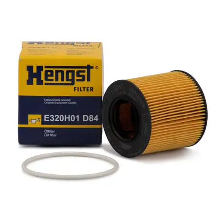 HENGST E320H01D84 &Ouml;lfilter AUDI A3 SEAT SKODA VW Golf 5 Passat Polo 1.4 1.6