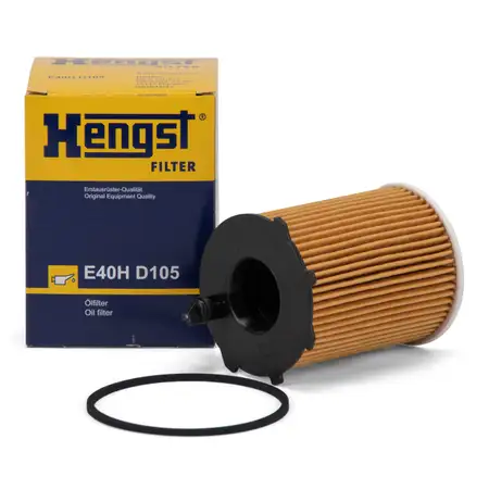 HENGST E40HD105 &Ouml;lfilter FORD B-Max C-Max Fiesta Focus Galaxy Mondeo S-Max 1.6 TDCi