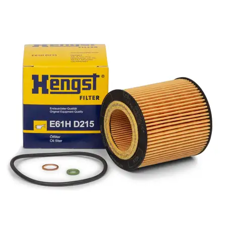 HENGST E61HD215 &Ouml;lfilter f&uuml;r BMW 1er 2er 3er 4er 5er 6er 7er 6-Zylinder BENZINER