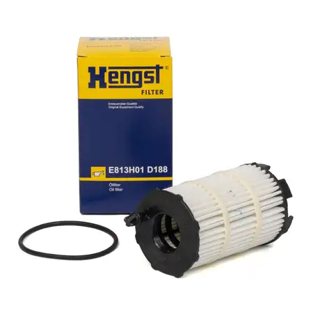 HENGST E813H01D188 &Ouml;lfilter AUDI A4 A5 A6 A8 Q5 R8 VW Touareg 4.2 V8 / 5.2 V8