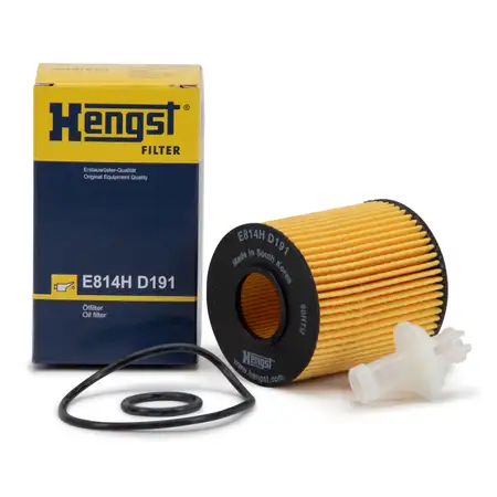 HENGST E814HD191 &Ouml;lfilter f&uuml;r TOYOTA AURIS AVENSIS COROLLA RAV 4 VERSO 2.0/2.2 D