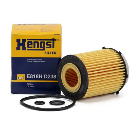 HENGST E818HD238 &Ouml;lfilter f&uuml;r INFINITI MERCEDES-BENZ 160-300 M260 N264 M270 M274