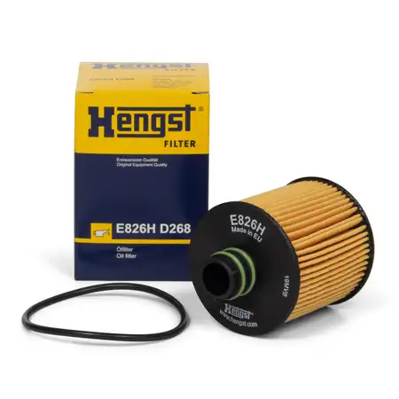 HENGST E826HD268 &Ouml;lfilter ALFA ROMEO Giulietta FIAT 500 Ducato Punto 1.6/2.0 D