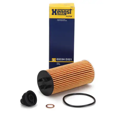 HENGST E833HD321 &Ouml;lfilter BMW 2er F45 F46 X1 F48 X2 F39 i8 (I12) + MINI F54-60