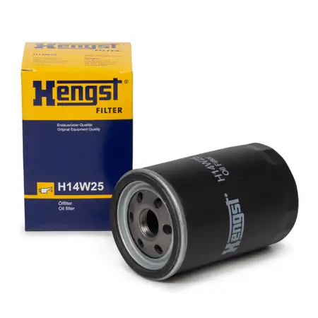 HENGST H14W25 &Ouml;lfilter PORSCHE 924 2.5 S + 944 2.5-3.0 + 968 3.0 + 911 964 Turbo