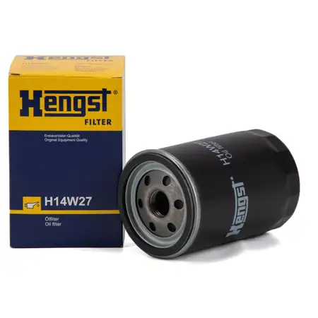 HENGST H14W27 &Ouml;lfilter f&uuml;r AUDI A3 A4 A6 SEAT SKODA VW Golf 3 4 5 6 Passat Polo