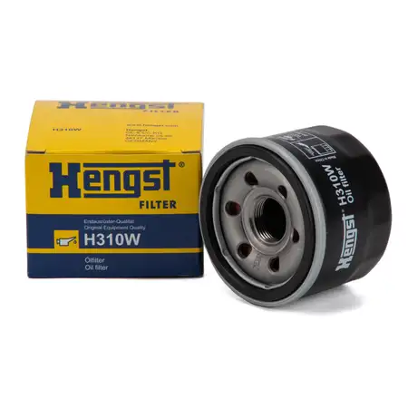 HENGST H310W &Ouml;lfilter SMART ForTwo 451 1.0 / Turbo / Brabus 61-120 PS M132