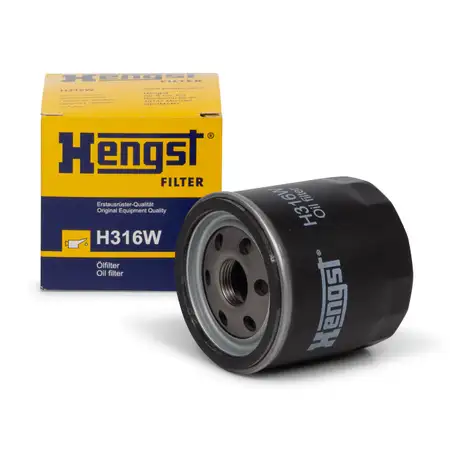 HENGST H316W &Ouml;lfilter f&uuml;r VW MULTIVAN TRANSPORTER T5 T6 2.0 TDI / BiTDI 180 PS