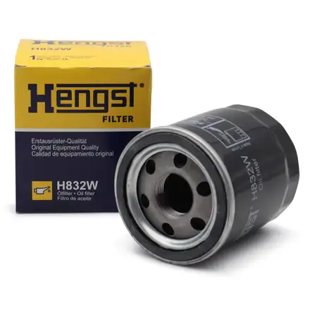 HENGST H832W &Ouml;lfilter OPEL Astra K B16 1.4T Insignia B Z18 2.0 2.0T 2.0 GSi 4x4 55495105