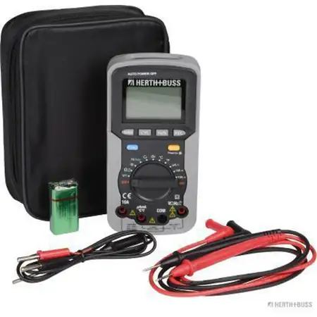 HERTH+BUSS JAKOPARTS Digital Multimeter Voltmeter Spannungspr&uuml;fer Spannungsmessung AC DC