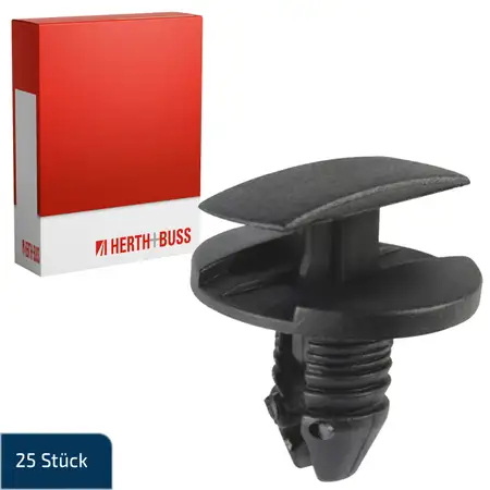 25x HERTH+BUSS Spreizniete Clips Unterboden Radkasten f&uuml;r PEUGEOT