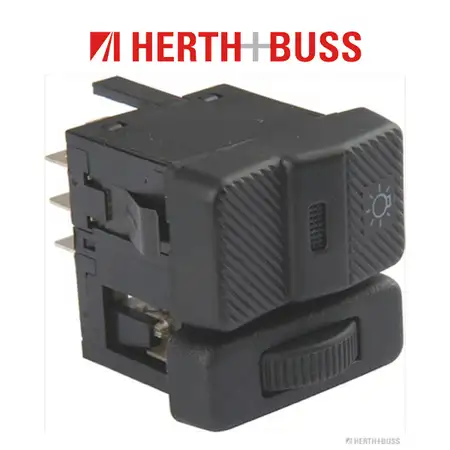 HERTH+BUSS ELPARTS Hauptlichtschalter f&uuml;r VW PASSAT 35i POLO 86c TRANSPORTER T4