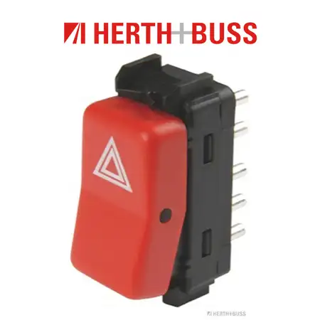 HERTH+BUSS ELPARTS Warnblinkschalter f&uuml;r MERCEDES 190 W201 W202 W124 S124 A124