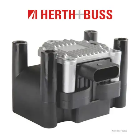 HERTH+BUSS ELPARTS Z&uuml;ndspule Z&uuml;ndmodul 19020007 4-polig f&uuml;r AUDI SEAT SKODA VW