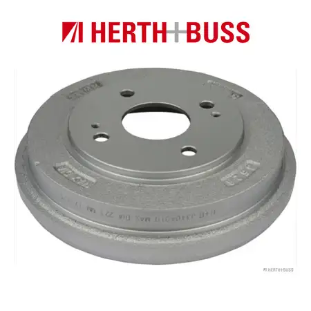 HERTH+BUSS JAKOPARTS Bremstrommeln Satz HONDA Accord 4 (CB) 2.0 16V hinten