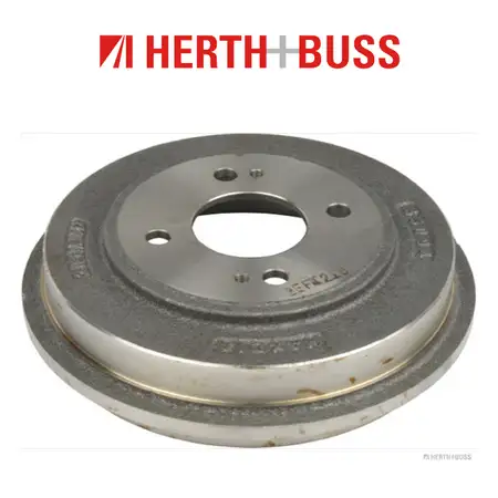 HERTH+BUSS JAKOPARTS Bremstrommeln Satz HONDA Civic 7 Hatchback 1.4iS 3-T&uuml;rer hinten