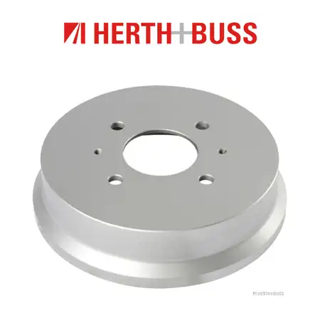 HERTH+BUSS JAKOPARTS Bremstrommeln Satz MITSUBISHI Colt 6 ohne ASC hinten 4615A012