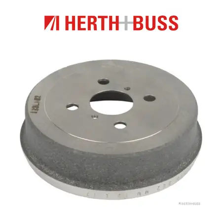 HERTH+BUSS JAKOPARTS Bremstrommel f&uuml;r TOYOTA COROLLA bis 11.2001 hinten