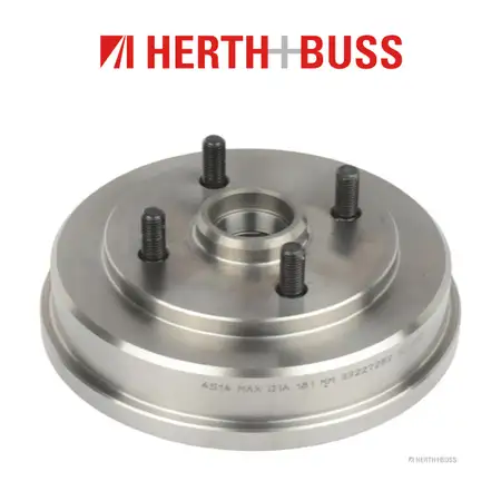 HERTH+BUSS JAKOPARTS Bremstrommel f&uuml;r TOYOTA PASEO STARLET 54 71 75 90 PS hinten