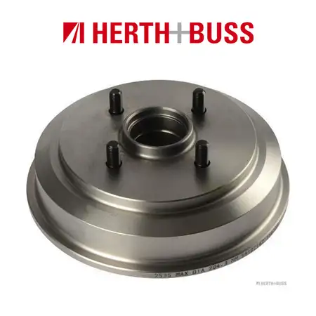 HERTH+BUSS JAKOPARTS Bremstrommel f&uuml;r MAZDA 2 (DY) 1.25 1.4 1.6 1.4 CD hinten