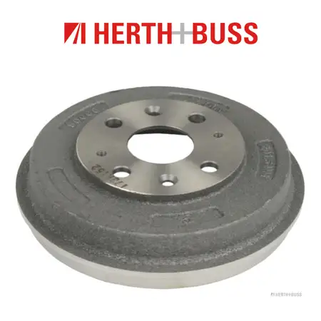 HERTH+BUSS JAKOPARTS Bremstrommel f&uuml;r MAZDA 121 II 323 C/F/S IV V VI DEMIO hint