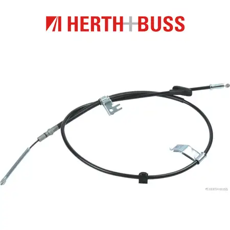 HERTH+BUSS JAKOPARTS Bremsseil f&uuml;r HONDA JAZZ 2 78 83 PS bis 07.2008 hinten rec