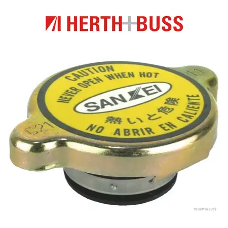 HERTH+BUSS JAKOPARTS K&uuml;hlerdeckel f&uuml;r MAZDA 323 II III 818 929 I MITSUBISHI NIS