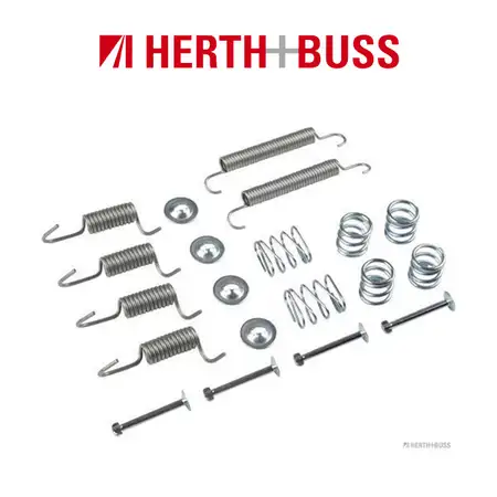 HERTH+BUSS JAKOPARTS Bremsbackenfedernsatz f&uuml;r HYUNDAI i20 PB PBT 1.2 1.4CRDi h