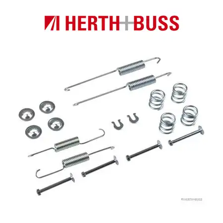 HERTH+BUSS JAKOPARTS Bremsbackenfedernsatz f&uuml;r TOYOTA IQ 1.0 1.33 1.4 D-4D hint