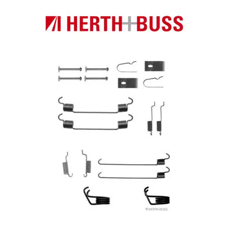 HERTH+BUSS JAKOPARTS Bremsbacken Zubeh&ouml;r f&uuml;r MAZDA 323 F/S VI bis 05.2004 hinten