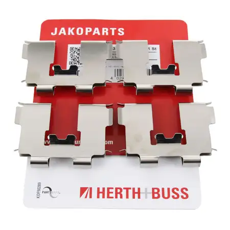 HERTH+BUSS JAKOPARTS Bremsbel&auml;ge Zubeh&ouml;rsatz f&uuml;r HYUNDAI SANTA FE II (CM) hinten