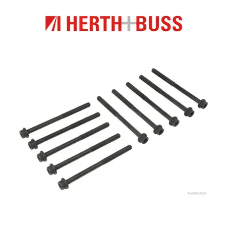 10x HERTH+BUSS JAKOPARTS Zylinderkopfschrauben f&uuml;r MAZDA 3 5 6 CX-3 CX-5 MX-5