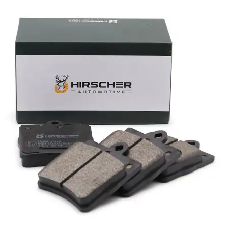 HIRSCHER Bremsbel&auml;ge MERCEDES C-Klasse W203 CL203 CLK C209 SLK R171 hinten 0034202720