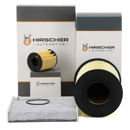 HIRSCHER Filter-Set 3-tlg FORD Focus / C-Max (DM2) 1.6 TDCi 90/101/109 PS