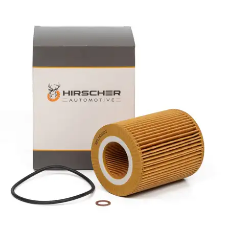 HIRSCHER &Ouml;lfilter BMW 3er E36 E46 5er E39 E60 E61 20-30i M50 M52 M54 11427512300