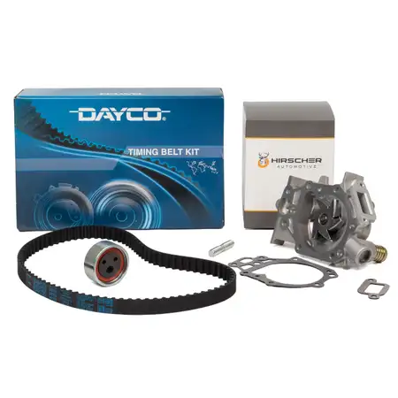 DAYCO Zahnriemensatz + HIRSCHER Wasserpumpe RENAULT Clio 1 2 Twingo 1 1.2