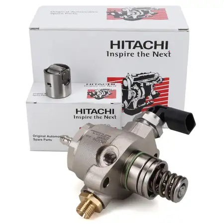 HITACHI Hochdruckpumpe + St&ouml;&szlig;el VW Golf 7 GTI / R Passat B8 Tiguan S3 8V Q3 8U TT 2.0 TSI