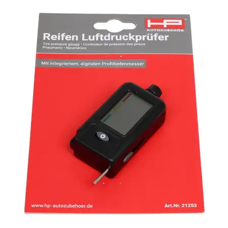 HP 21253 Luftdruckpr&uuml;fer Reifendruckpr&uuml;fer Reifen-Luftdruckpr&uuml;fer