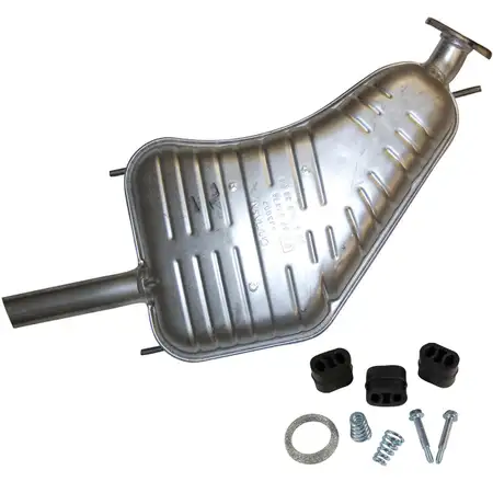 IMASAF Endschalld&auml;mpfer + Anbausatz f&uuml;r OPEL VECTRA B 1.6-2.2i 16V 100-147 PS