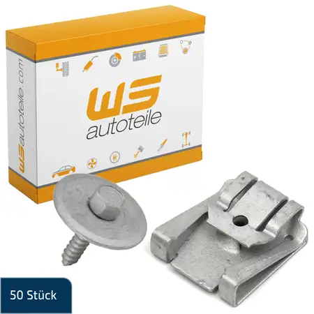 100tlg Schraube Karosserie Metall Blechschraube 4,8x19mm Kit f&uuml;r MERCEDES-BENZ