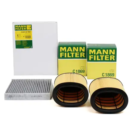 MANN Filter-Set PORSCHE Panamera (970) 4.8 GTS 430/440 PS