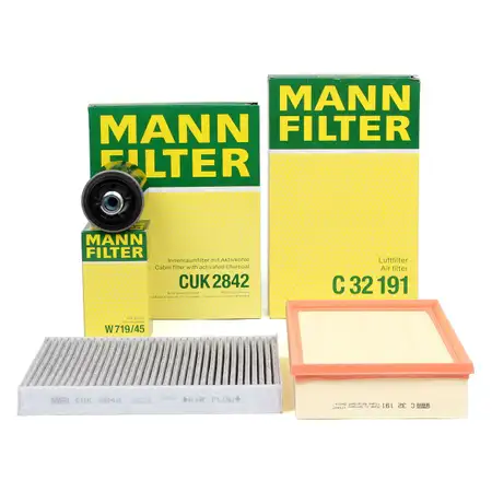 MANN Filter-Set 3-tlg VW Multivan Transporter T5 2.0 TSI 150/204 PS