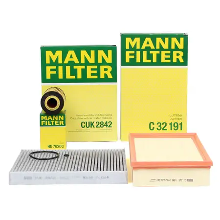 MANN Filter-Set 3-tlg VW Multivan Transporter T6 2.0 TDI 84-204 PS