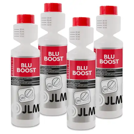 4x 250ml JLM J02385 BluBoost Einspritzd&uuml;senreiniger Injektoren Additiv Reiniger