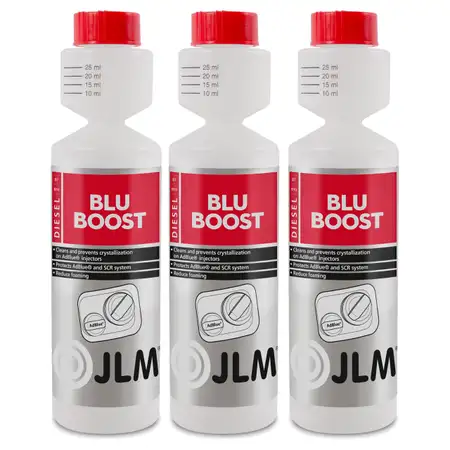 3x 250ml JLM J02385 BluBoost Einspritzd&uuml;senreiniger Injektoren Additiv Reiniger