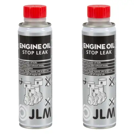 2x 250ml JLM Engine Oil Stop Leak &Ouml;lverluststop Dichtmittel Motordicht Leckstop &Ouml;ladditiv