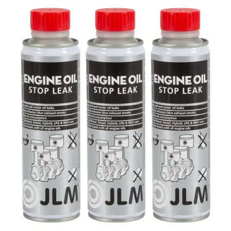 3x 250ml JLM Engine Oil Stop Leak &Ouml;lverluststop Dichtmittel Motordicht Leckstop &Ouml;ladditiv