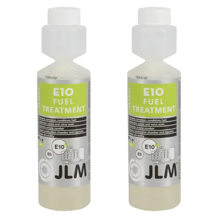 2x 250ml JLM J03175 E10 Fuel Treatment Benzinzusatz Benzin Additiv Kraftstoffadditiv